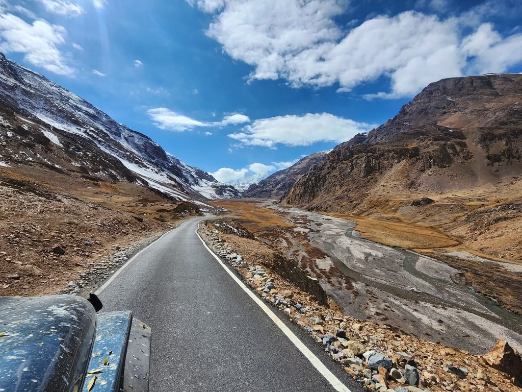 Spiti roads.