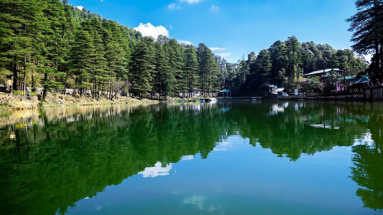Dal lake, Dharamshala.