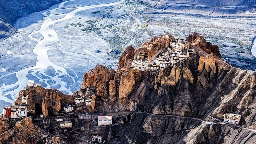 Dhankar, Spiti valley.