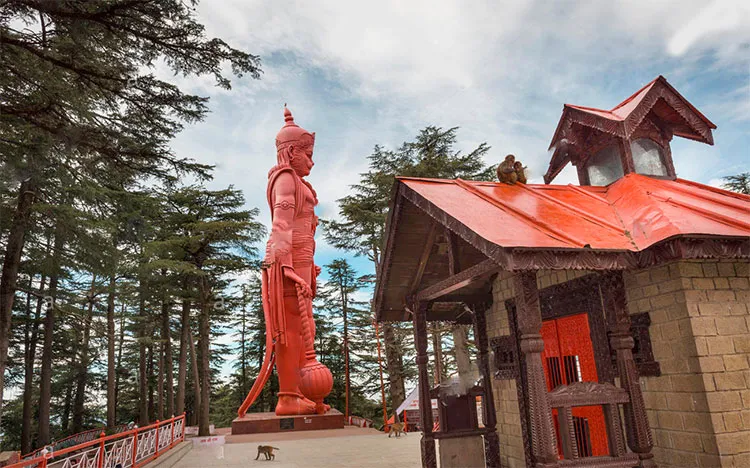Jakhu temple, Shimla.