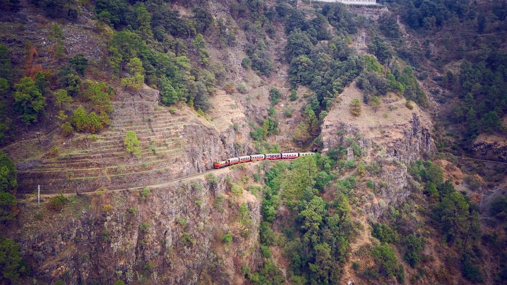 Kalka-Shimla toy train. UNESCO world heritage.