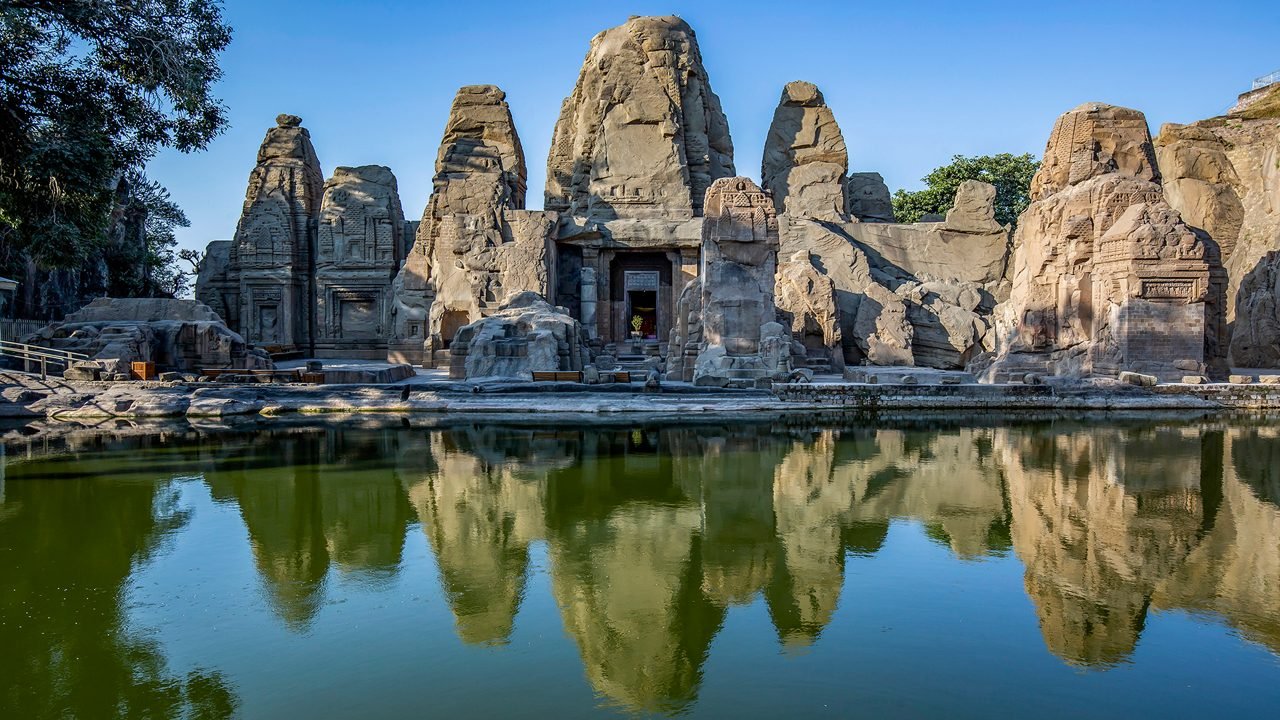 Masroor temple, Dharamshala, Himachal Pradesh.