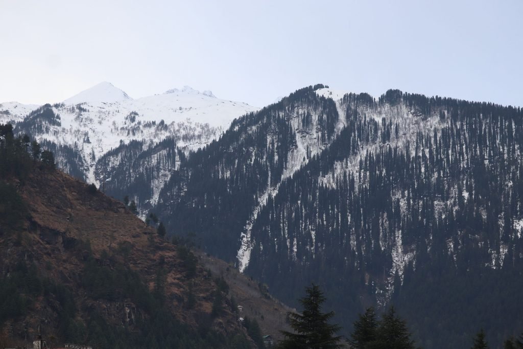 Snowy Himalayan peaks.