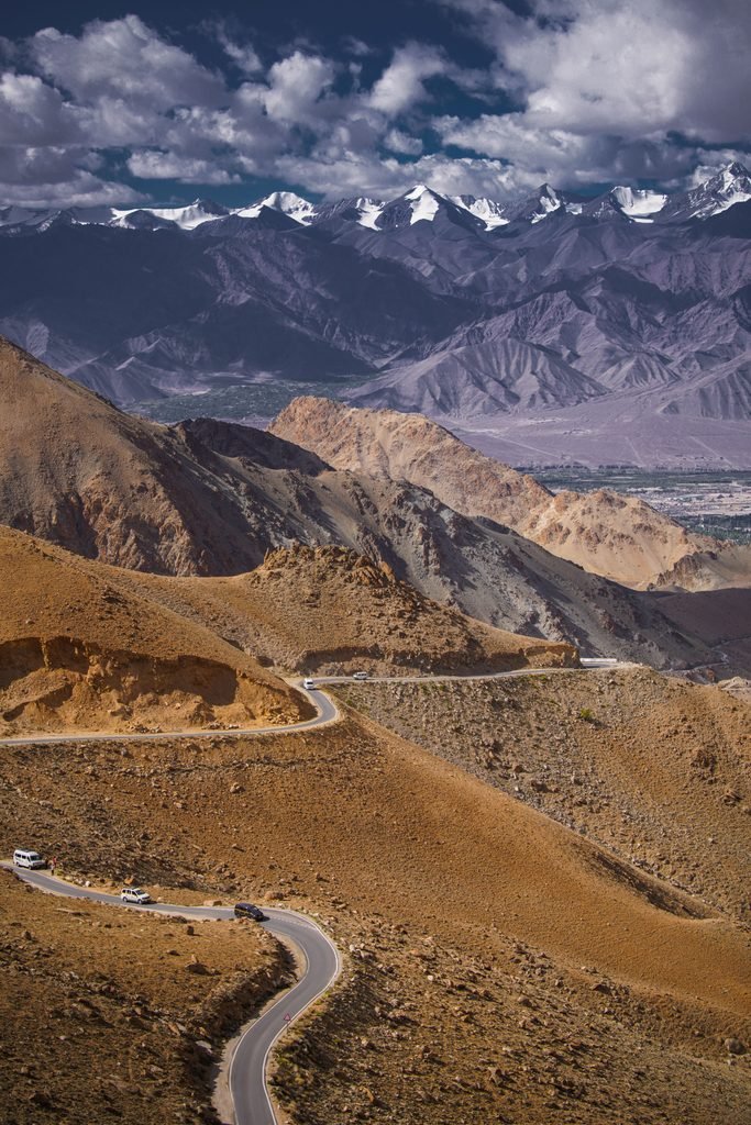 Rugged Himalayan terrain.