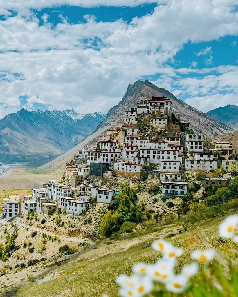 Monastery in spiti, himachal pradesh.