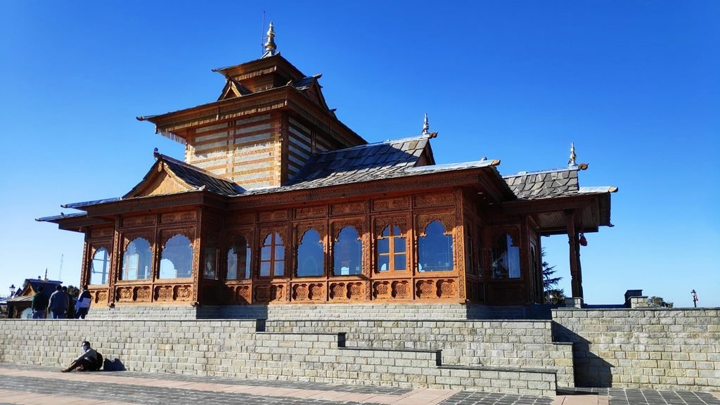 Tara Devi, Shimla, Himachal Pradesh.