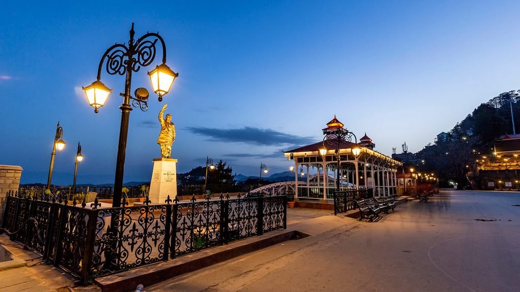Mall Road, Shimla.