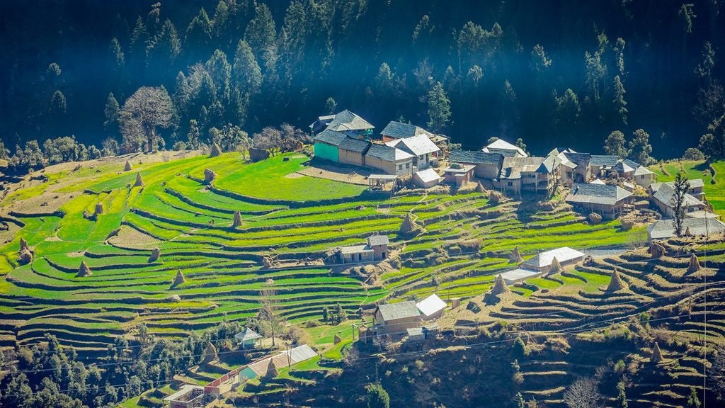 Village in Chamba, Himachal Pradesh.